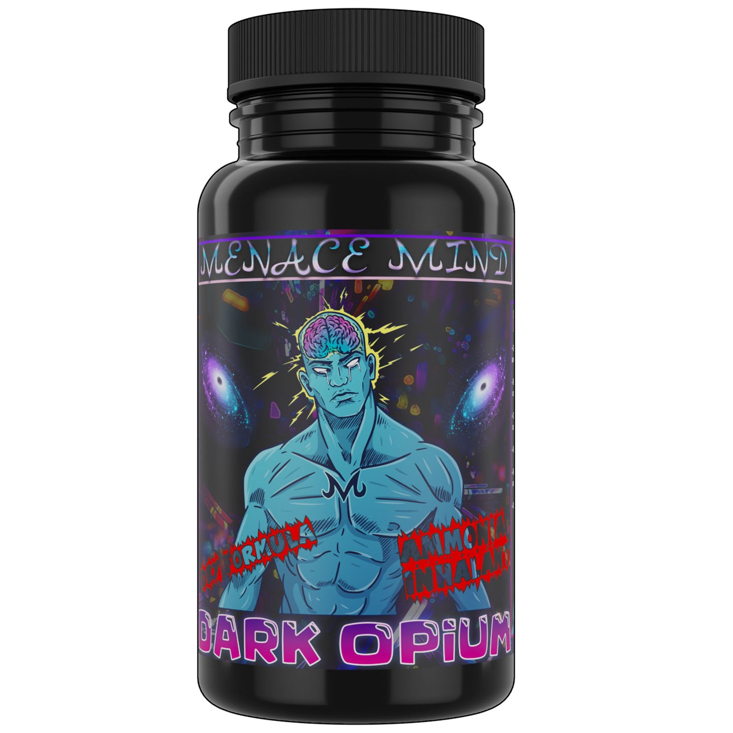 Dark Opium - Smelling Salt - 100ml - Ammonia Inhalant - Menace Mind®
