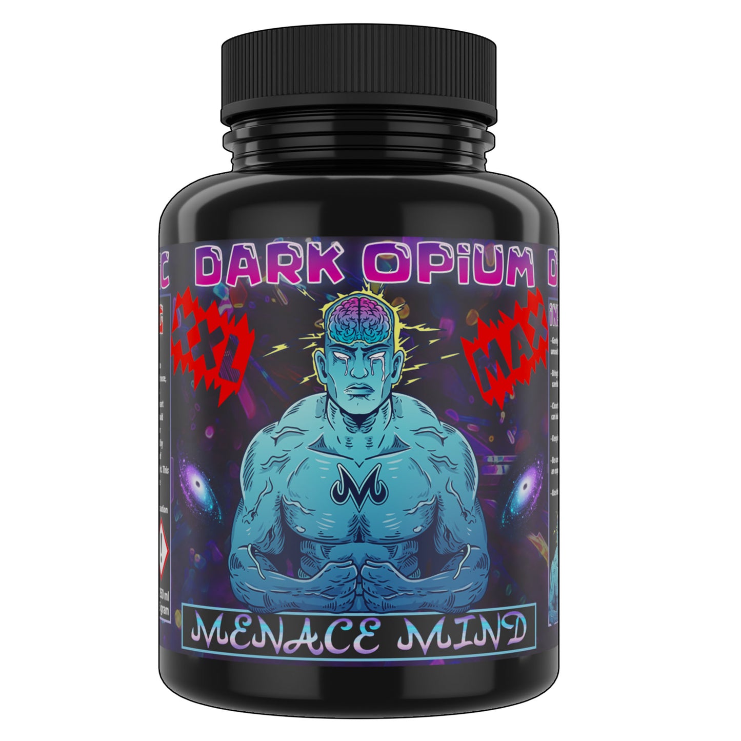 Dark Opium MAX XXL - Smelling Salt - 250ml - Ammonia Inhalant - Menace Mind®